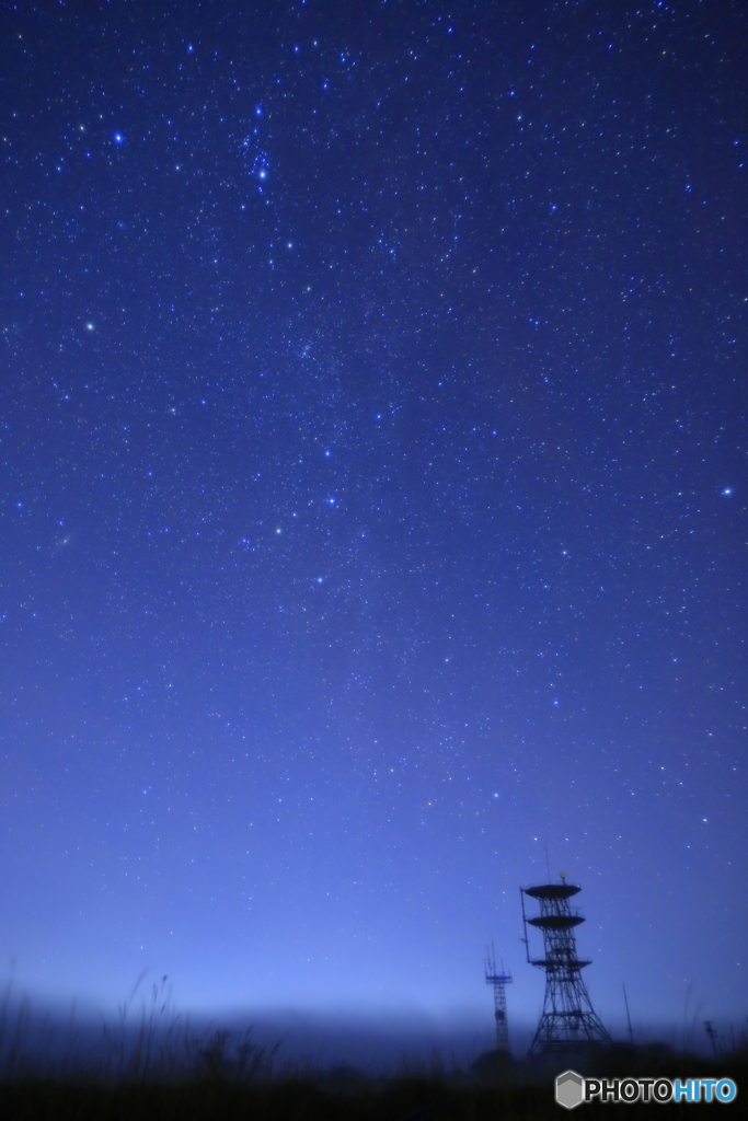 高原の星空