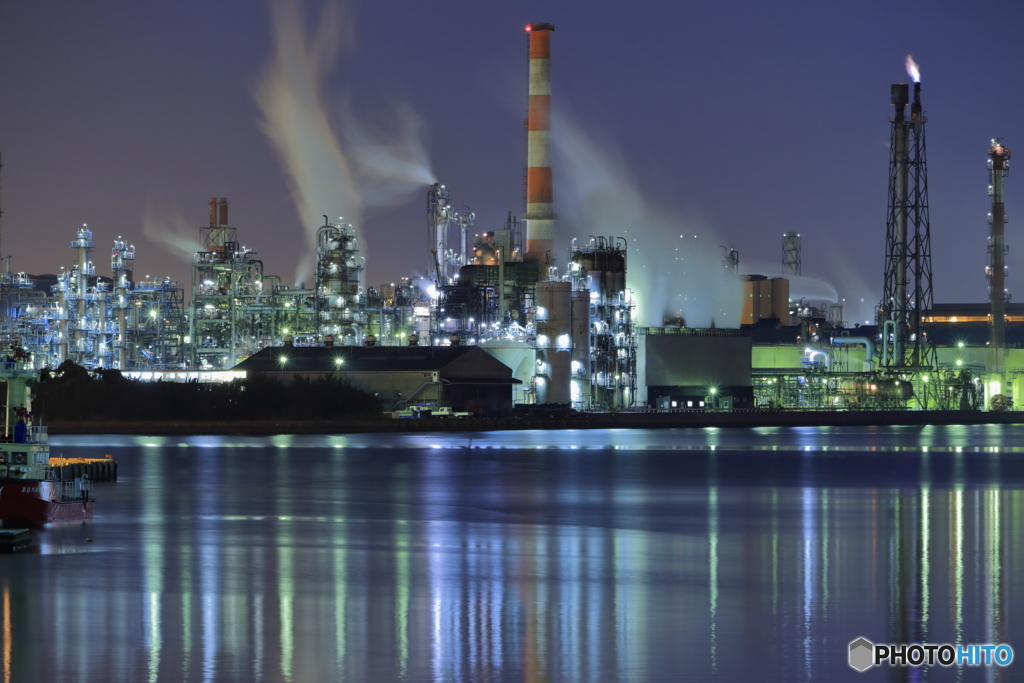 千鳥橋工場夜景