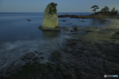 秋谷　月夜