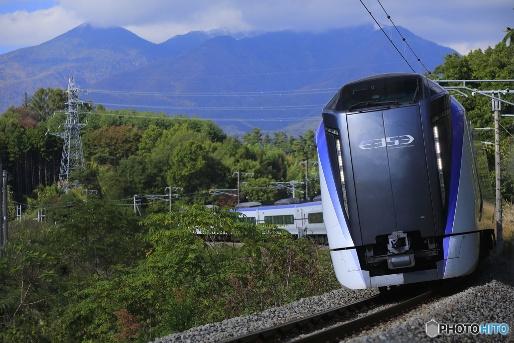 南アルプスを添えて