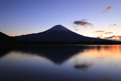 田貫湖夜明け