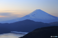 大観山からの夕景