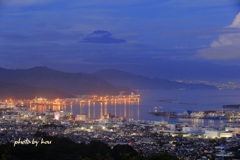 「清水港の夜景」