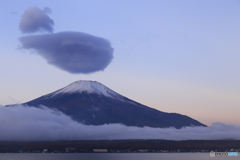 山中湖朝景