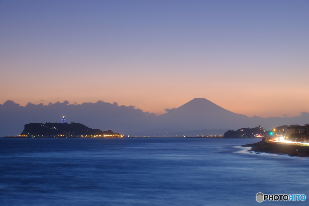 稲村ケ崎　夕景