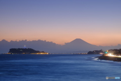 稲村ケ崎　夕景