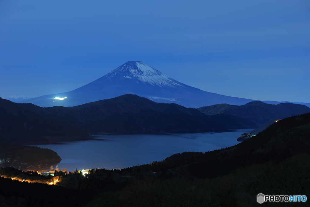 未明の大観山