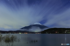山中湖夜景