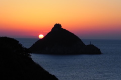 上五島の夕陽