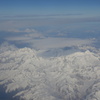 旅の写真館：スイスアルプス上空１