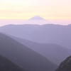 山旅：南アルプス・黎明富士山