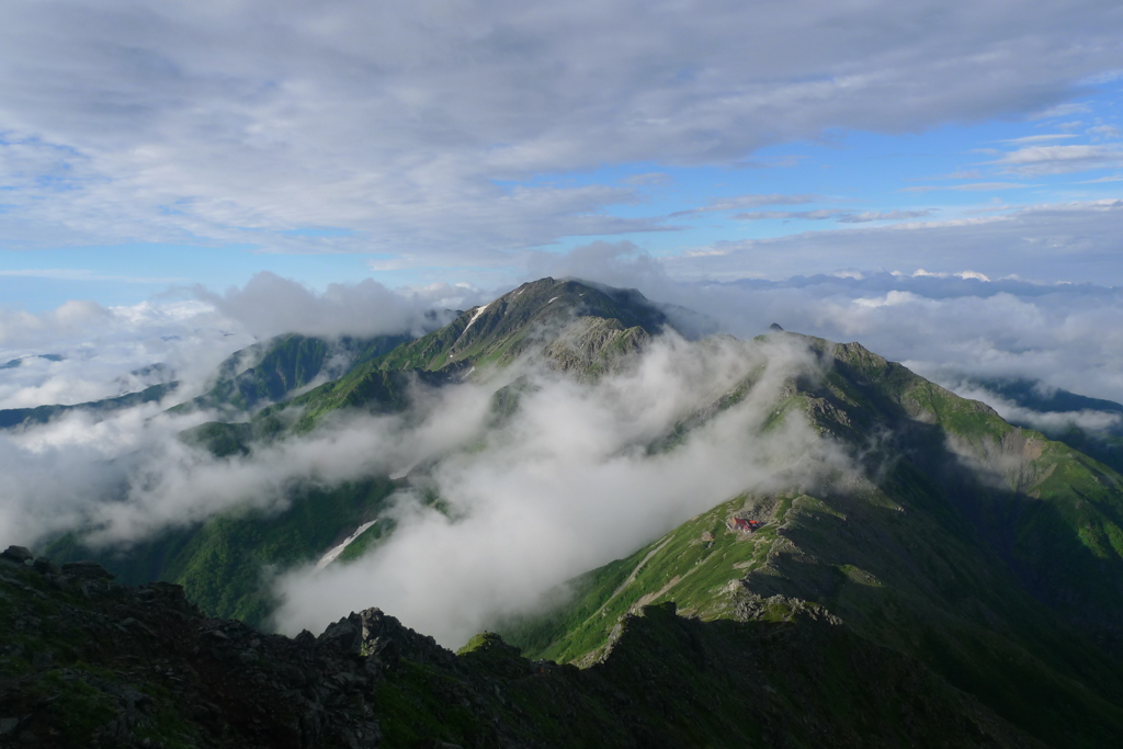 山旅：南アルプス・間ノ岳