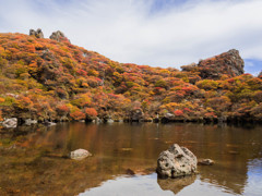 山頂の彩：くじゅう大船山