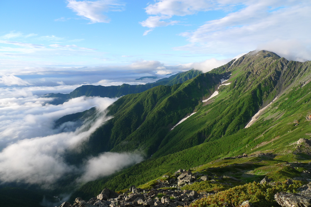 山旅：南アルプス・間ノ岳