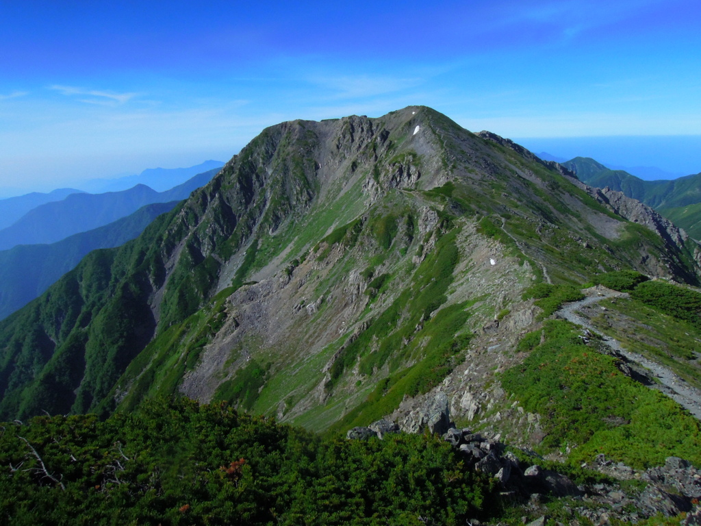 山旅：南アルプス・赤石岳