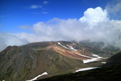 山旅：旭岳山頂より