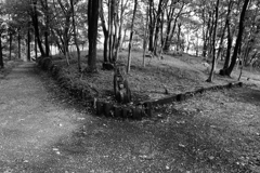 仙人峠の別れ道