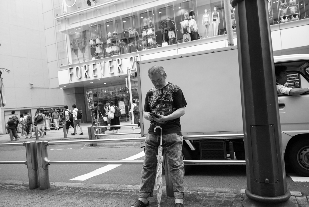 立て掛けて見た日