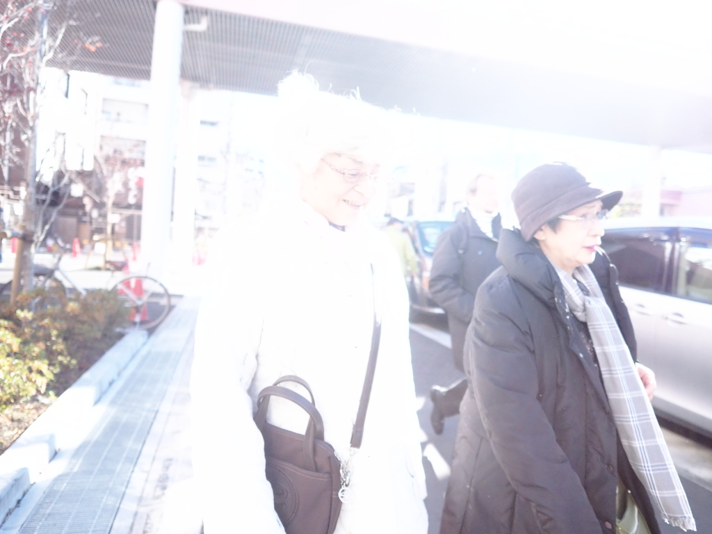 Aiming for Bruce Gilden　白い女