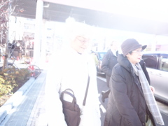 Aiming for Bruce Gilden　白い女