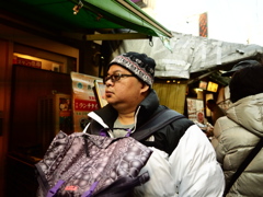 Aiming for Bruce Gilden