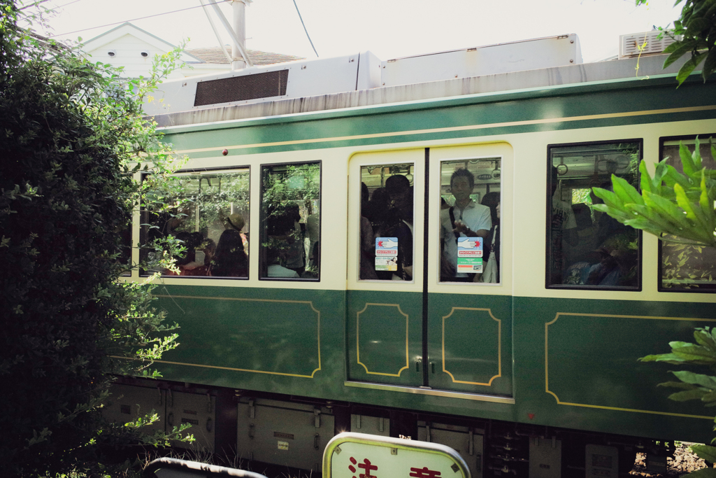 電車の人