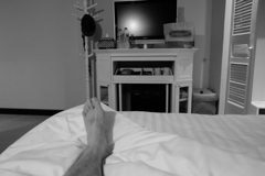 In the distance・・私のセクシーな足