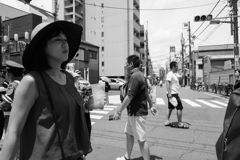 暑き交差点