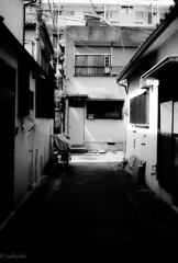 下町における光と影