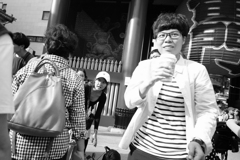 Aiming for Bruce Gilden