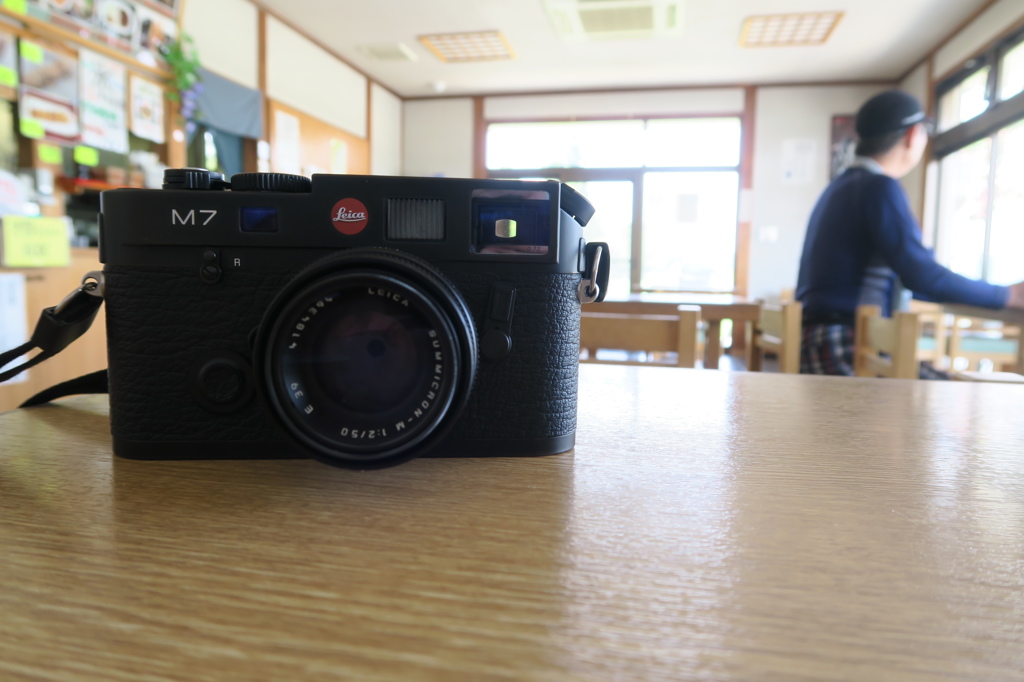 食堂とライカM７