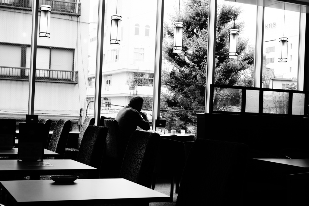 孤独なモーニングコーヒー