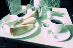 ルノアールで朝食を