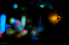 車窓アート　なんも言えねえ