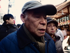 Aiming for Bruce Gilden　似た者夫婦