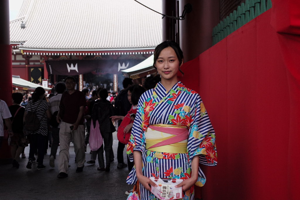 祭りのポートレート