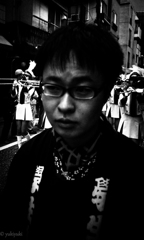 Aiming for Bruce Gilden