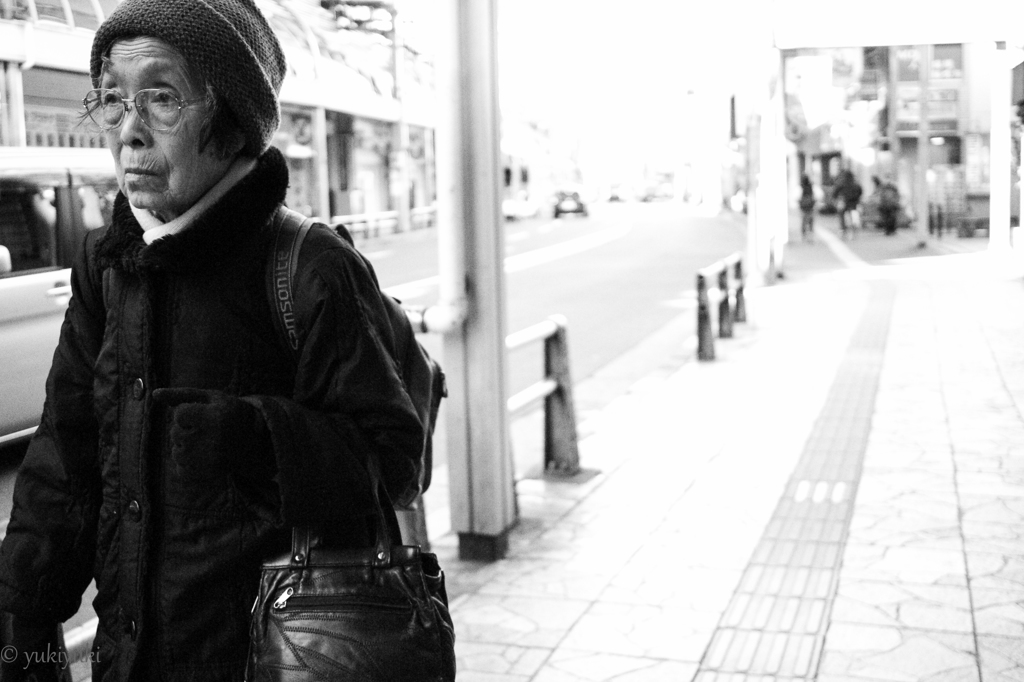 Aiming for Bruce Gilden