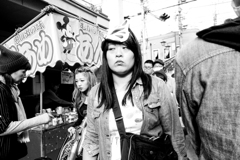 Aiming for Bruce Gilden　狐女