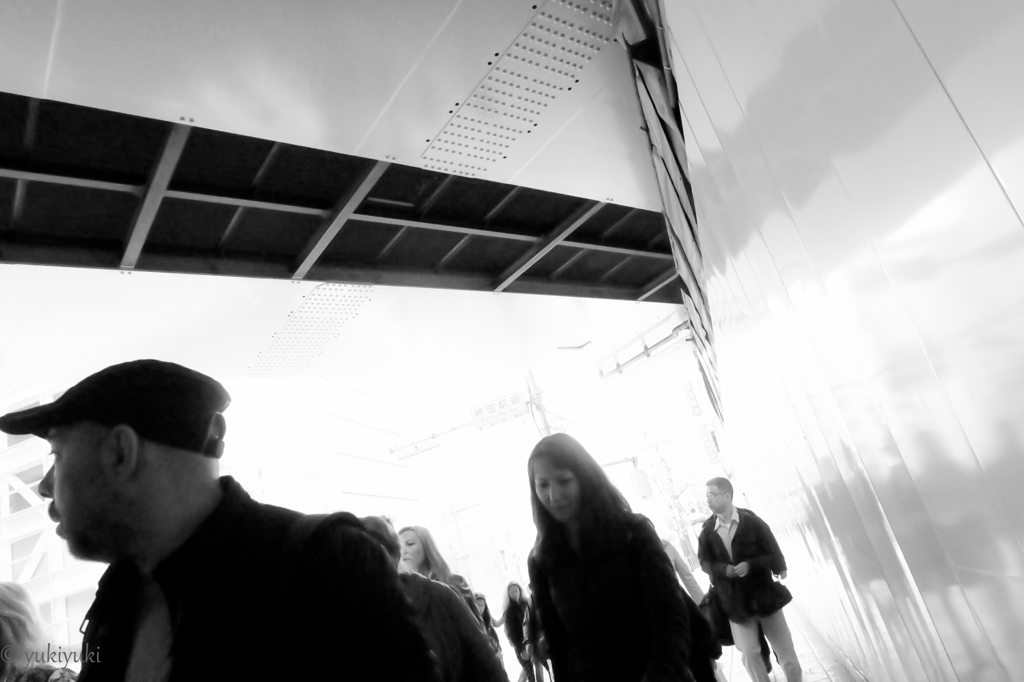 人の流れ・・・ありのままに