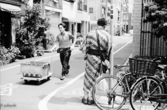 祭りにおける普通の光景