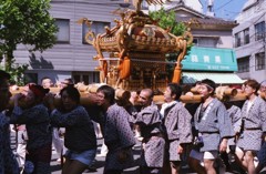 外人さんも混じり合った