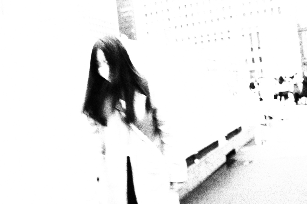 Aiming for Bruce Gilden　私って綺麗？