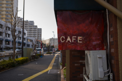 日曜日、静かなカフェもよい