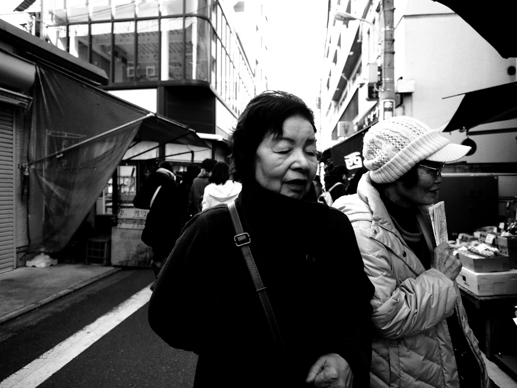 Aiming for Bruce Gilden