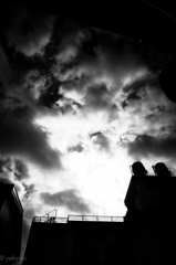 あの屋上をみた