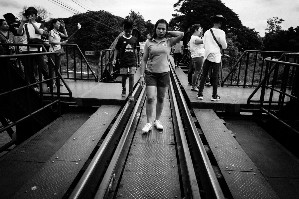 In the distance・・クワイ川マーチ