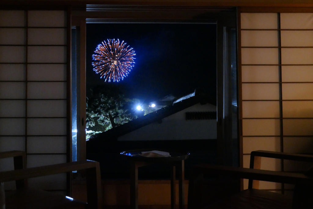 窓を開けると偶然にも