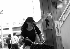 going my way 　 Aiming for Bruce Gilden