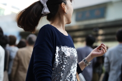 ベテランのポニーテール